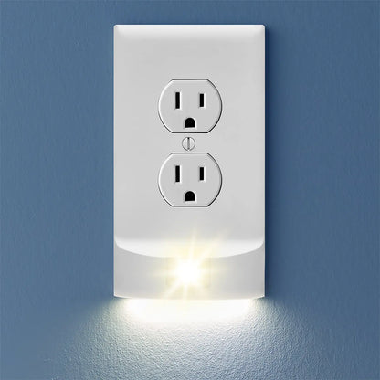 Stormlight - Socket Cover with Built in Battery Backup Night Light.