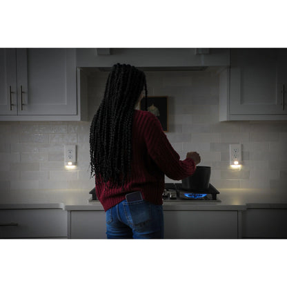 Stormlight - Socket Cover with Built in Battery Backup Night Light.
