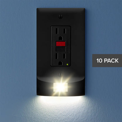 Stormlight - Socket Cover with Built in Battery Backup Night Light.